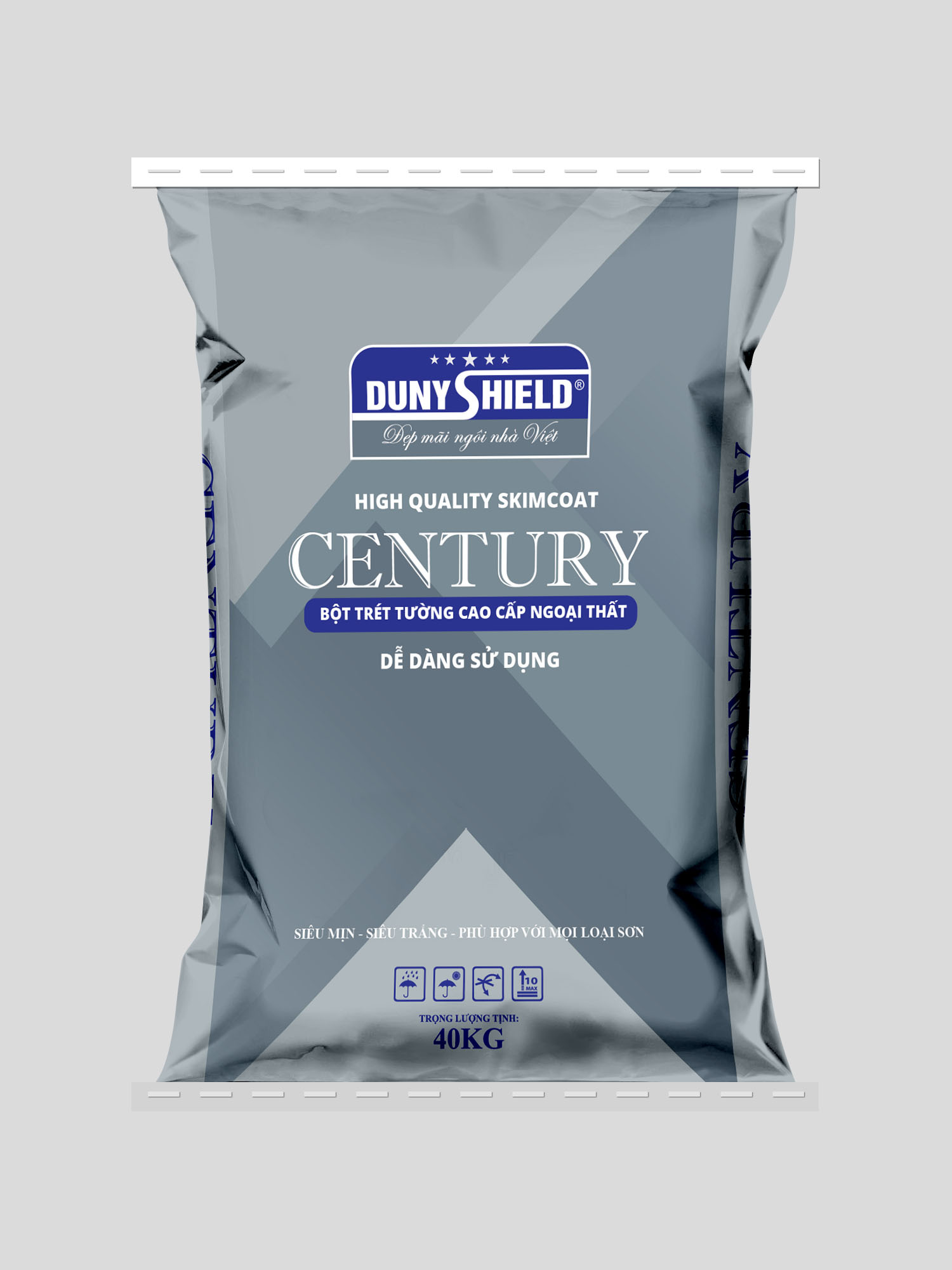 CENTURY - Bột trét tường cao cấp ngoại thất CENTURY - Bột trét tường cao cấp ngoại thất
