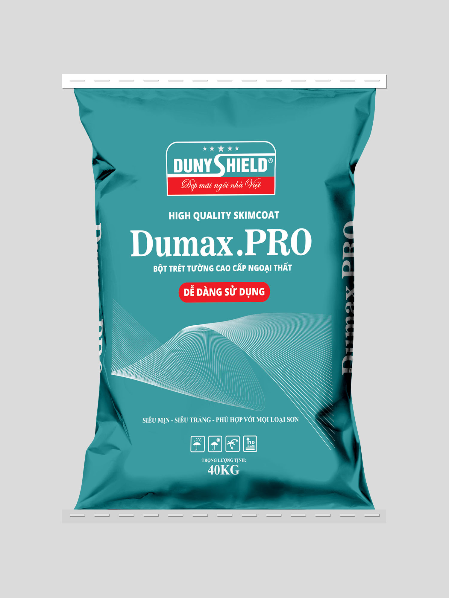Dumax.Pro - Bột trét tường cao cấp ngoại thất Dumax.Pro - Bột trét tường cao cấp ngoại thất